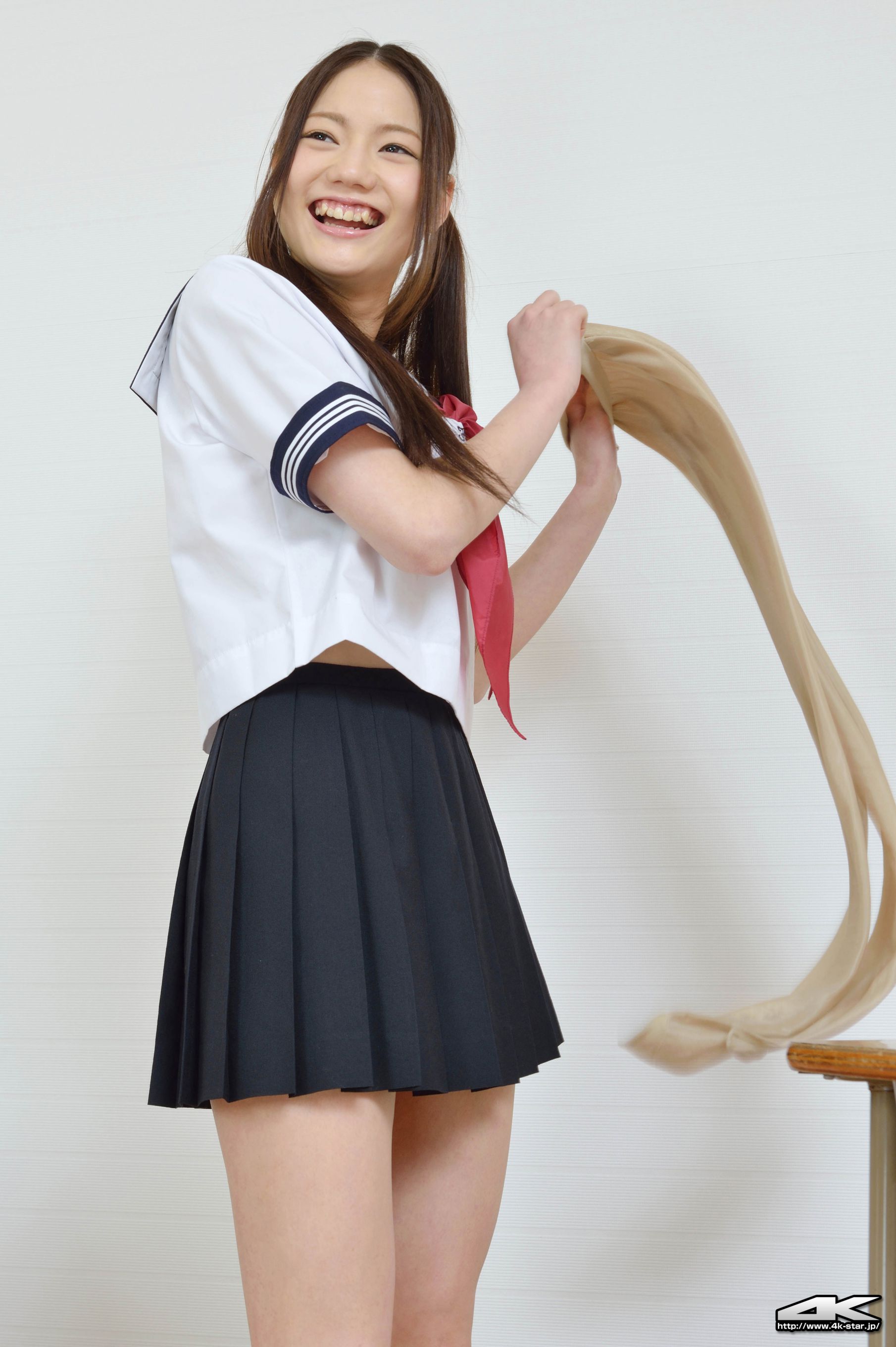 [4K-STAR] NO.00191 Nakajima エマ School Girl JK uniform