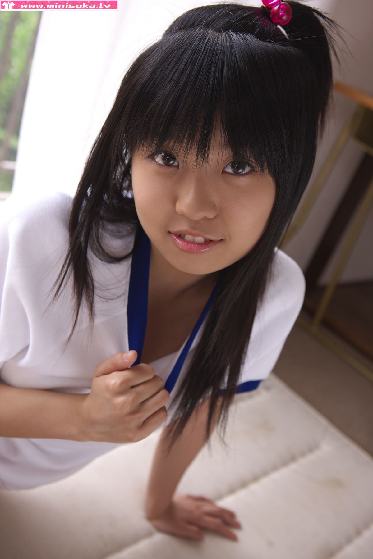 Isa Aoki Isa Aoki Active high school girl Minisuka.tv.