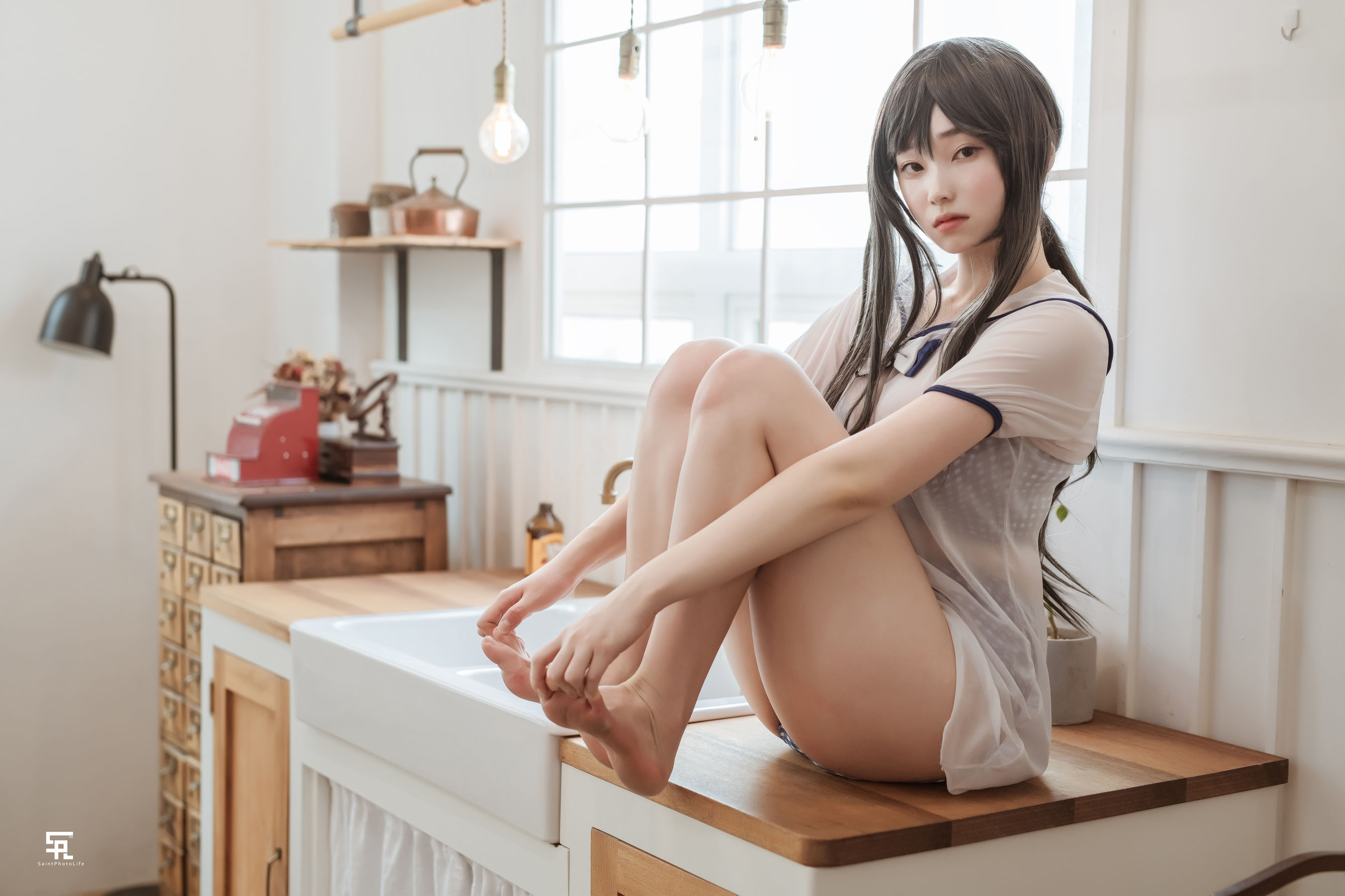 saintphotolife Korean girl BamBi-COS style photo collection.