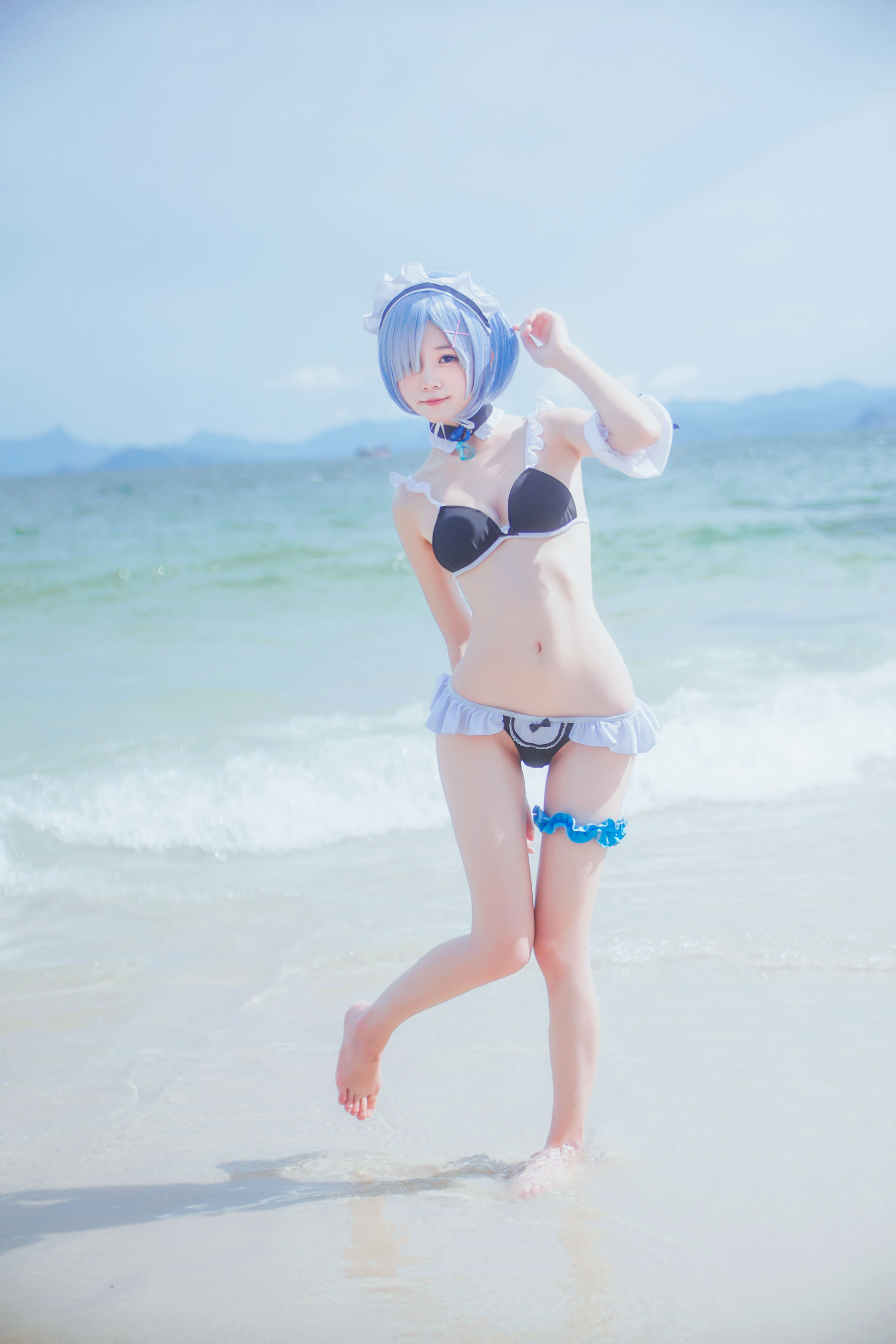 Косплей в купальнике. Ре:Зеро 18+Cosplay. Ре Зеро косплей 18. Косплей Rem +18. Ре Зеро косплей купальнике.