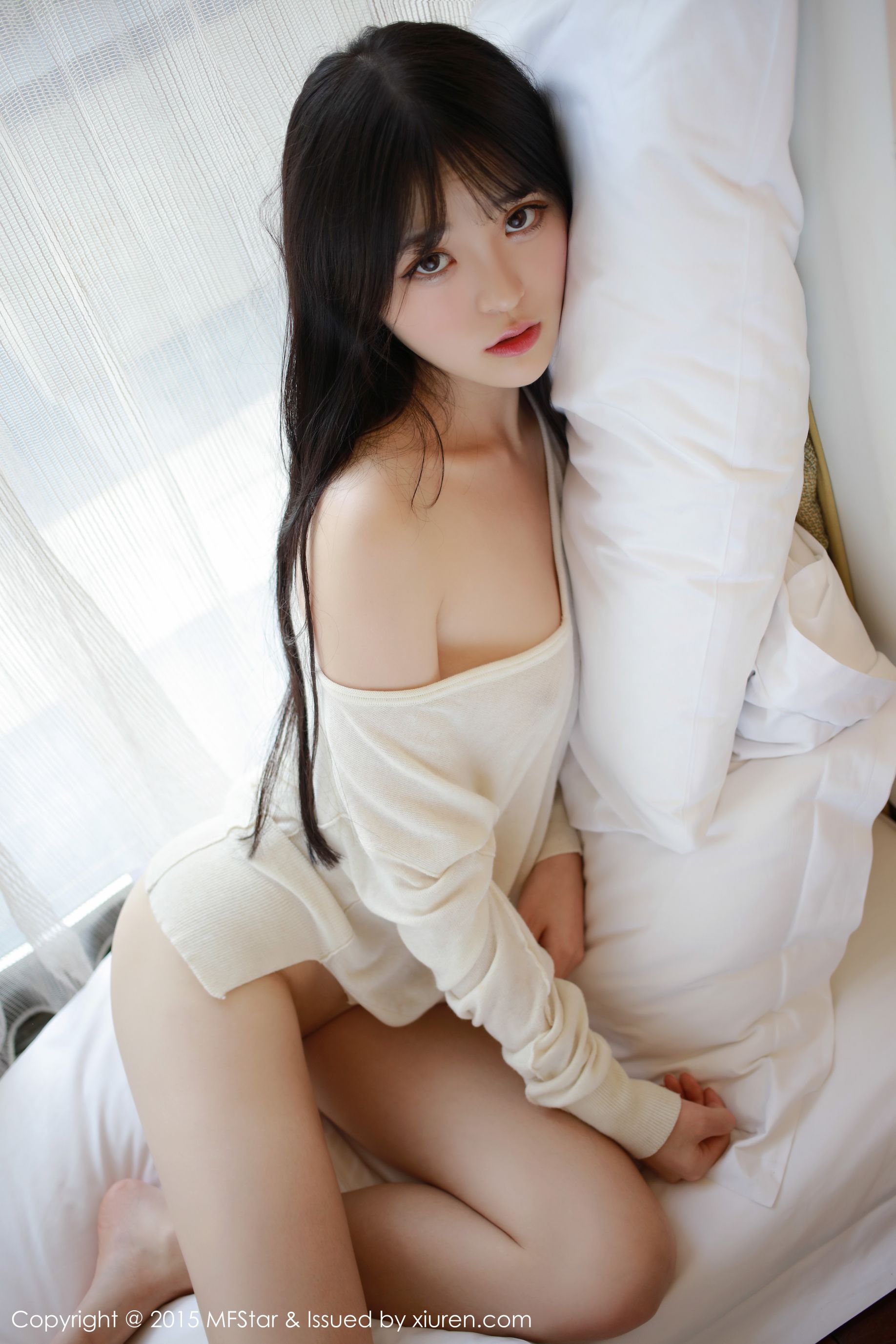 Yi Xiaoqi MoMo "Sexy Wet Travel Shooting" Model Academy MFStar Vo...